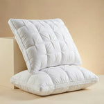 Down Pillow | Luxurious Soft Support | Breathable Cotton Cover