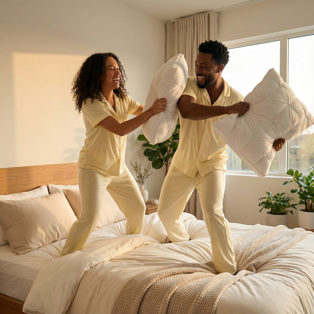 Down Pillow | Luxurious Soft Support | Breathable Cotton Cover