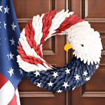 Rustic Eagle Wreath for Patriotic Home Decor