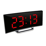 Digital LED Mirror Alarm Clock | Auto Dimming Glare-Free Design