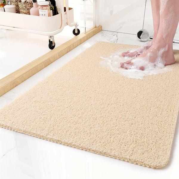 Quick-Drying Non-Slip Shower Mat with Hygienic Drainage Structure