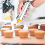 Stainless Steel Cookie Press | Ideal for Uniform Cookies