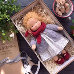 Handmade Cotton Waldorf Doll for Creative Play