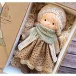 Handmade Cotton Waldorf Doll for Creative Play