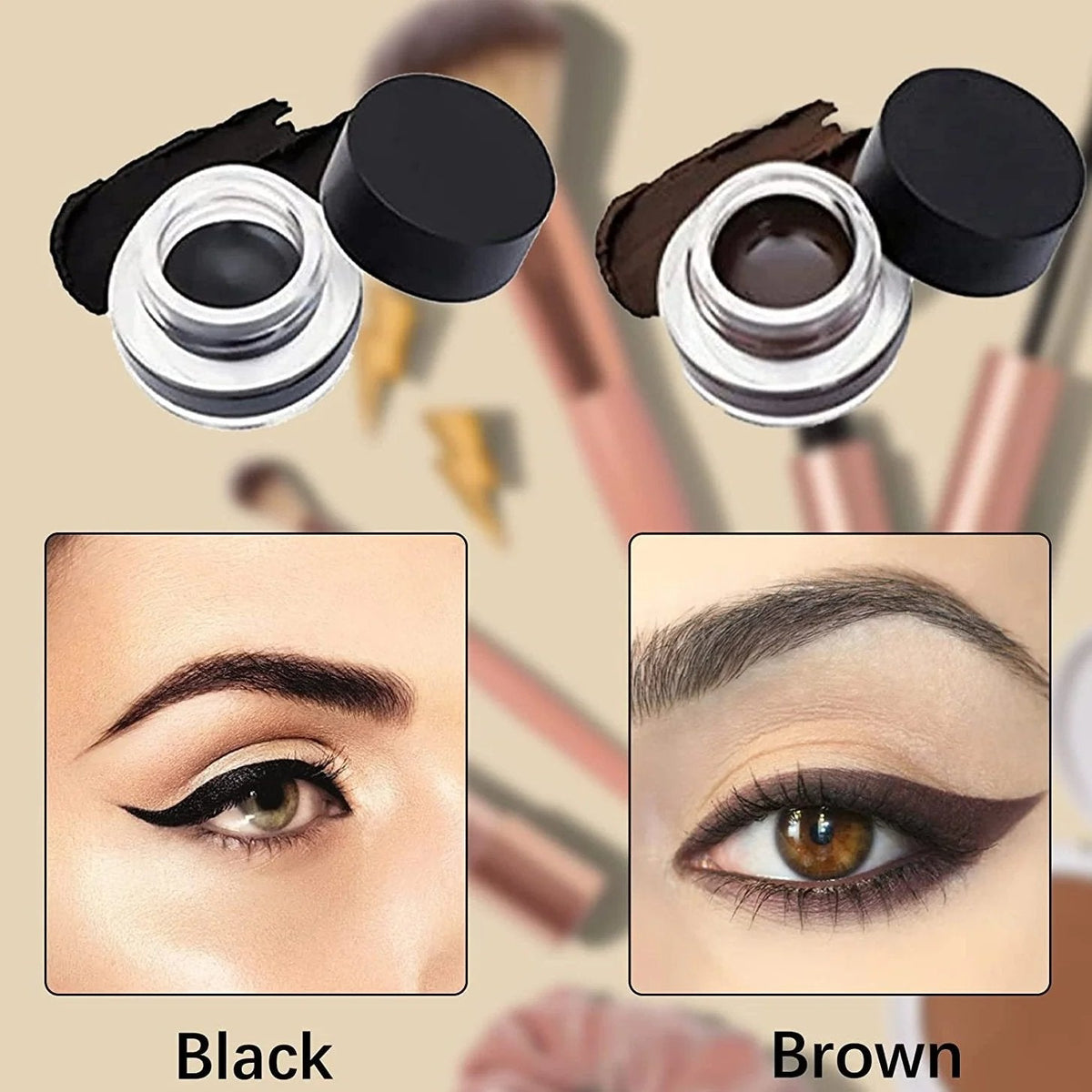 Precision Tip Eyeliner Pencil | Long-lasting Smudge-proof Finish