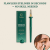 Green Pencil and Brown Eyeliner
