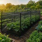 Protective Netting for Orchards Against Birds and Deer