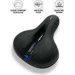 Ergonomic Comfort Bicycle Seat | Shock Absorbing Design