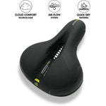 Ergonomic Comfort Bicycle Seat | Shock Absorbing Design