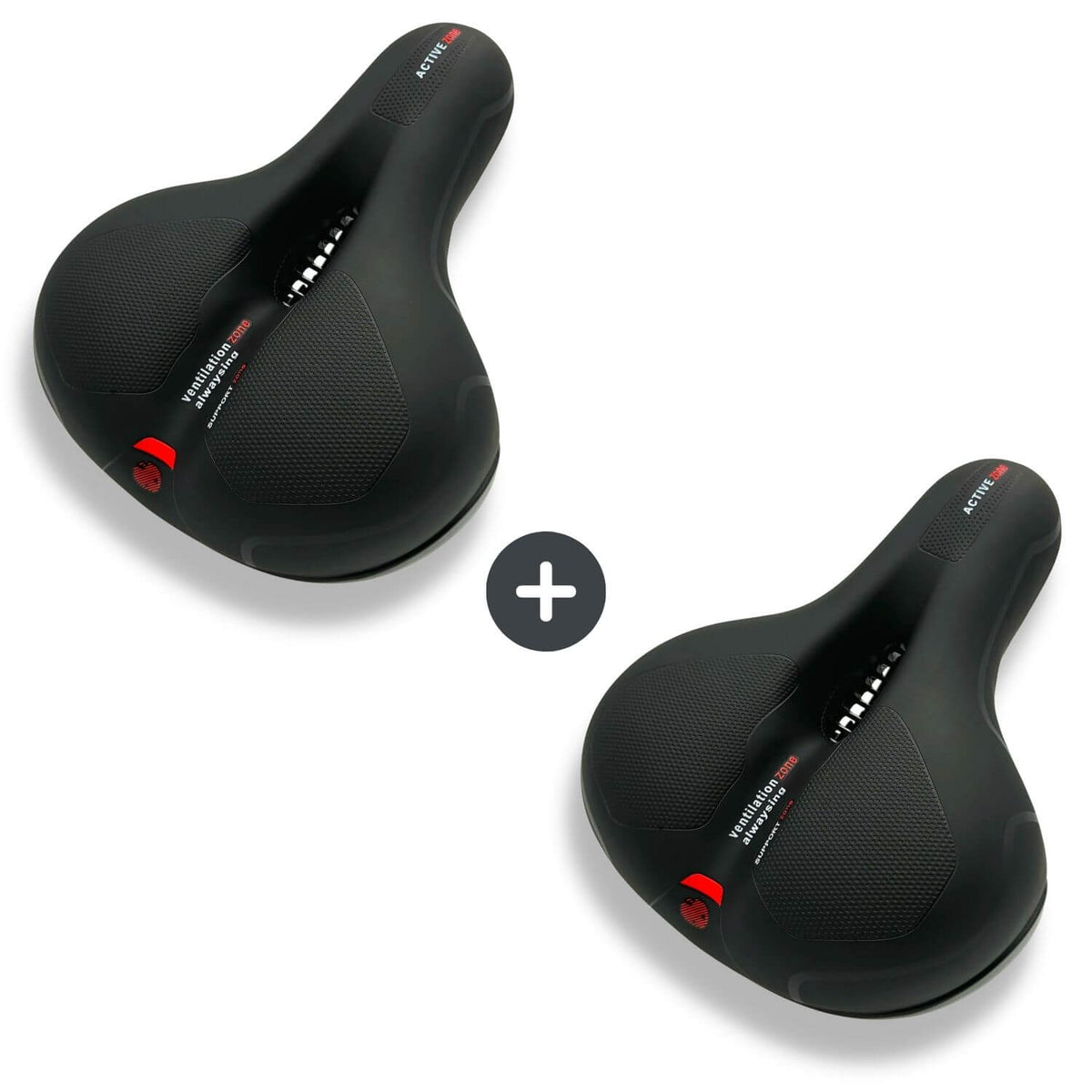 Ergonomic Comfort Bicycle Seat | Shock Absorbing Design