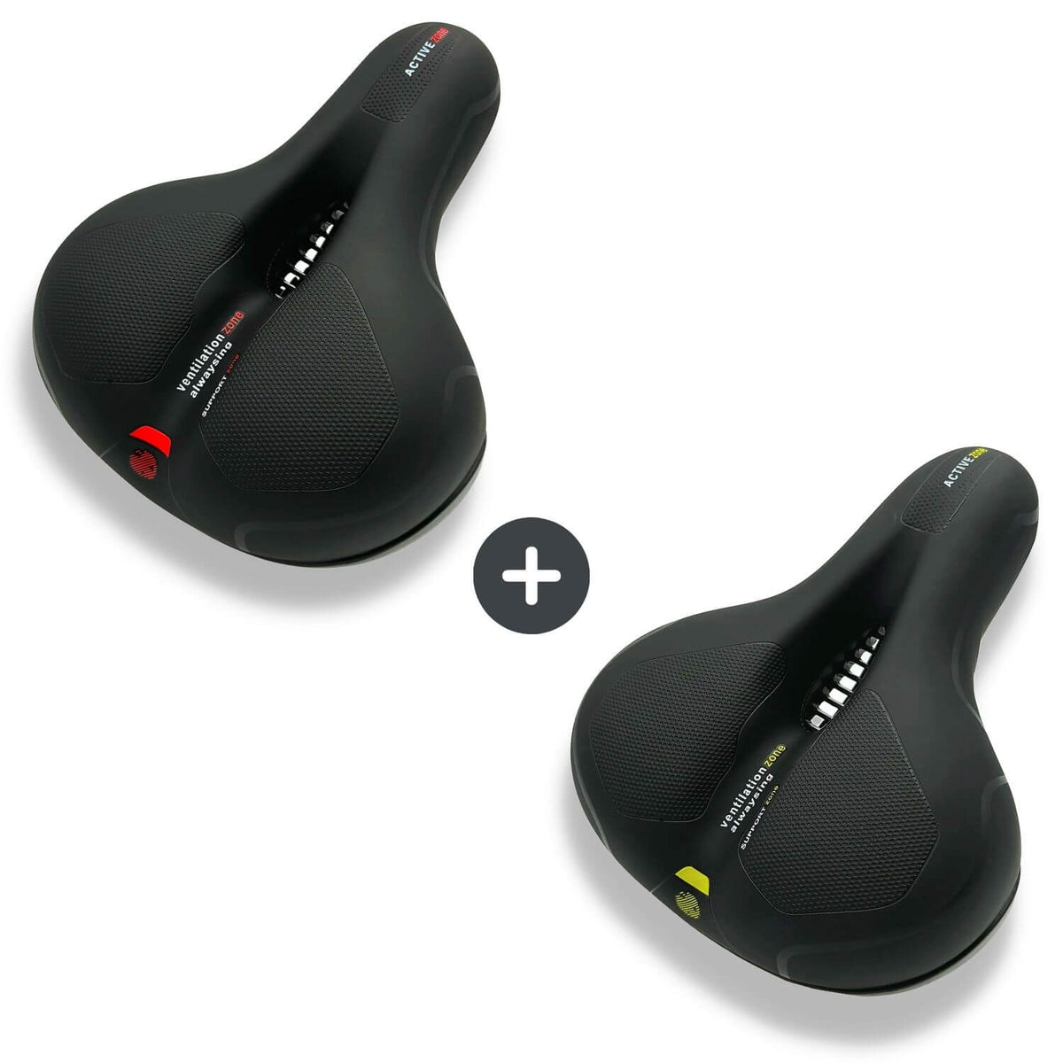 Ergonomic Comfort Bicycle Seat | Shock Absorbing Design