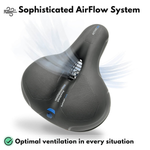Ergonomic Comfort Bicycle Seat | Shock Absorbing Design