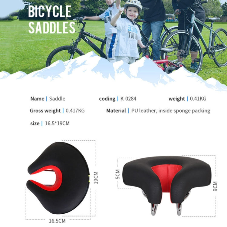 Ergonomically Padded Mountain Bike Seat | Pressure Relief Design