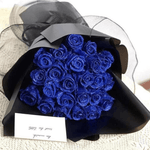 Artificial Glitter Rose for Romance and Home Decor