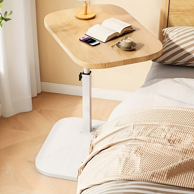 Adjustable Portable Side Table for Couch and Bed