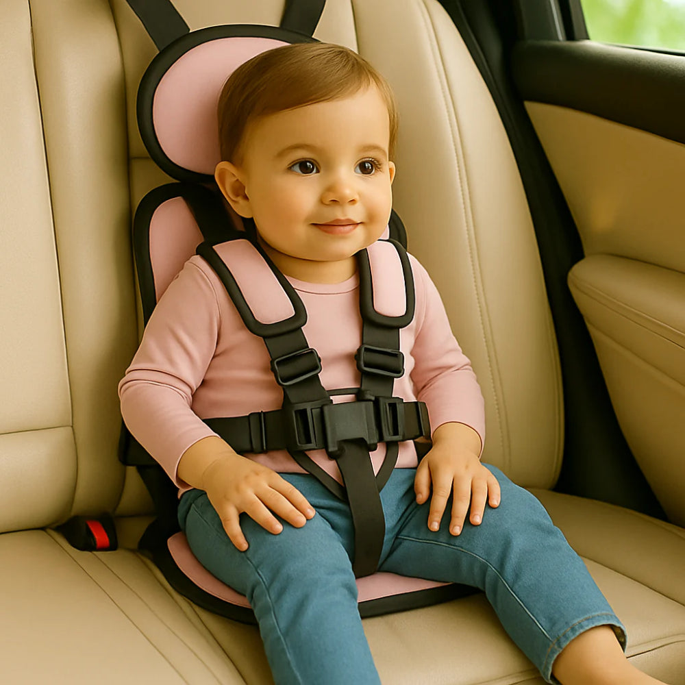 Compact Foldable Travel Car Seat for Kids