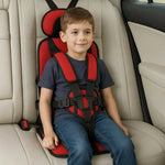 Compact Portable Child Car Seat with Five-Point Safety Harness