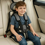 Portable Children's Car Seat with Five-Point Harness