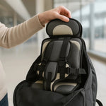 Portable Children's Car Seat with Five-Point Harness
