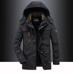 Warming Parka with Windproof Fleece Lining