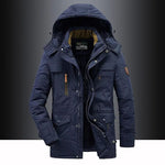 Warming Parka with Windproof Fleece Lining