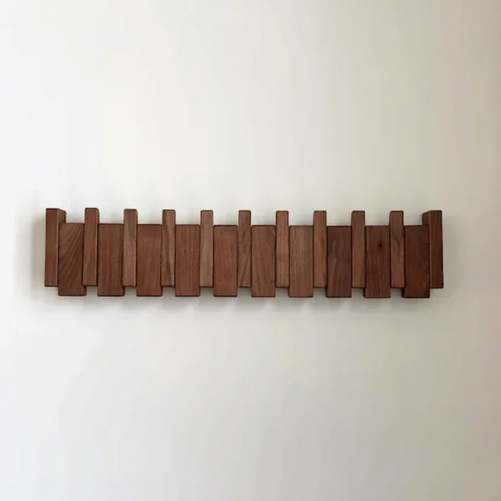 Creative Wooden Coat Rack for Hallway and Entrance