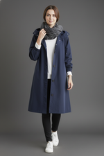 Wind and Waterproof Trench Coat for Women – Featuring Hood for Autumn & Winter