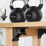 90° Folding Bracket with Auto-Lock – Set of 2, Supports up to 225 kg, Easy 5-Minute Installation
