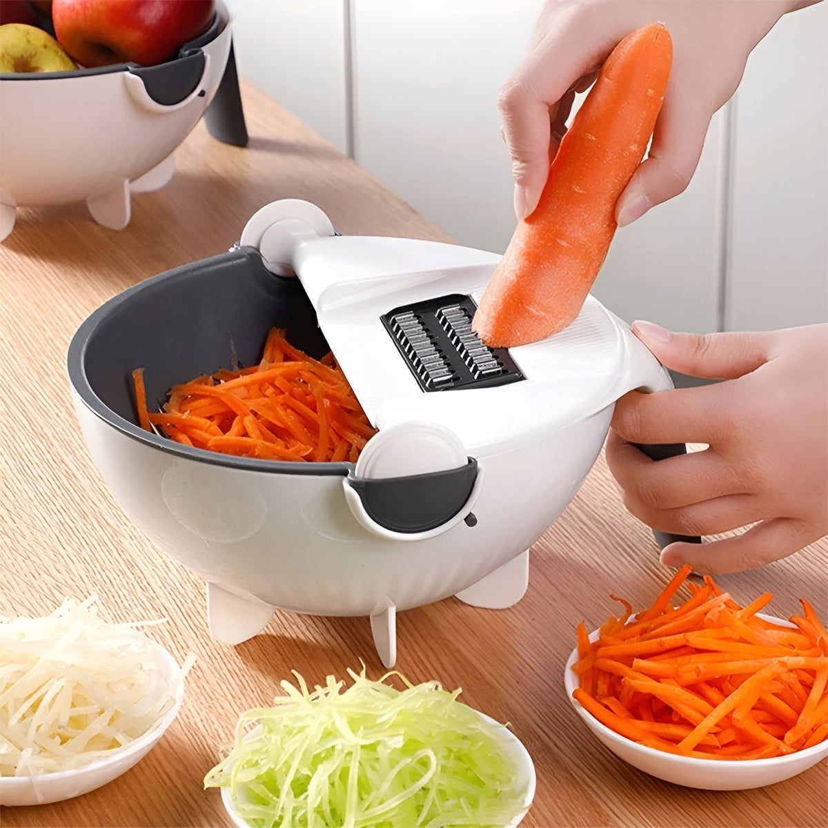 Multifunctional Vegetable Cutter for Cutting, Slicing, and Grating