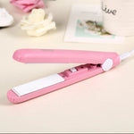 2-in-1 Hair Straightener and Mini Curling Iron with Cera-Mic Ceramic Technology