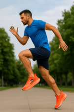 Ultra-Lightweight Running Shoes with Cushioning and Ergonomic Design
