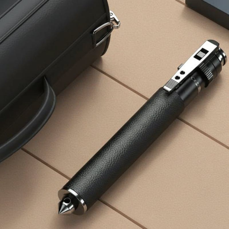 Ergonomic Self-Defense Walking Stick - Compact and Durable