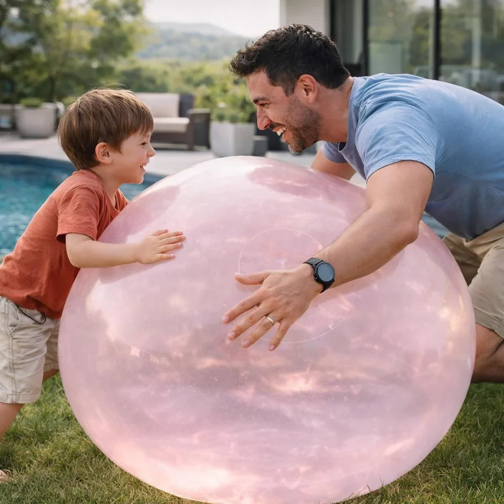 Rubber Inflatable Ball for Kids | Tear-Resistant Design