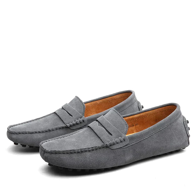 Suede Shoes in Italian Style