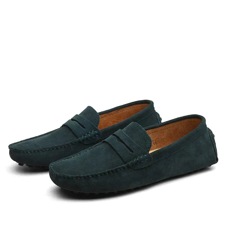 Suede Shoes in Italian Style