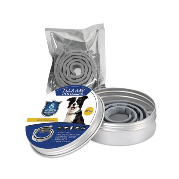 8+ Months of Natural Protection Against Ticks and Fleas