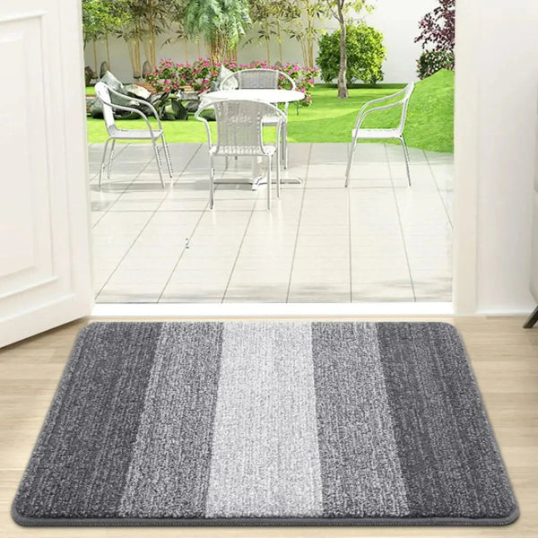 Washable Door Mat for Entrances with Water-Absorbing Design
