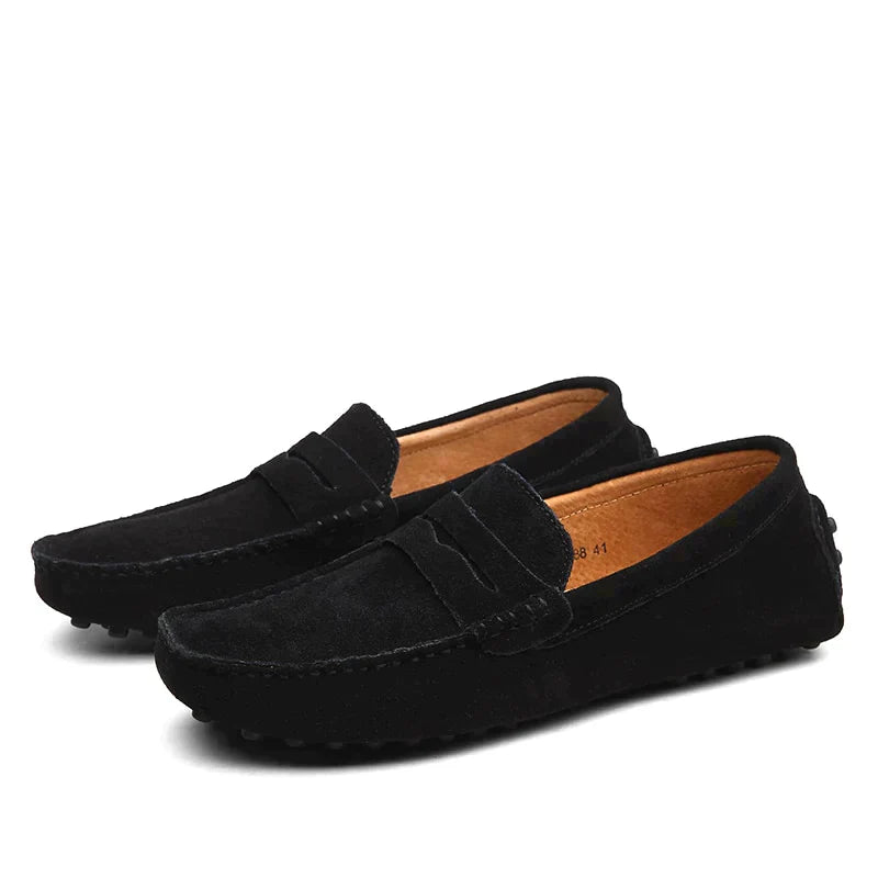 Suede Shoes in Italian Style