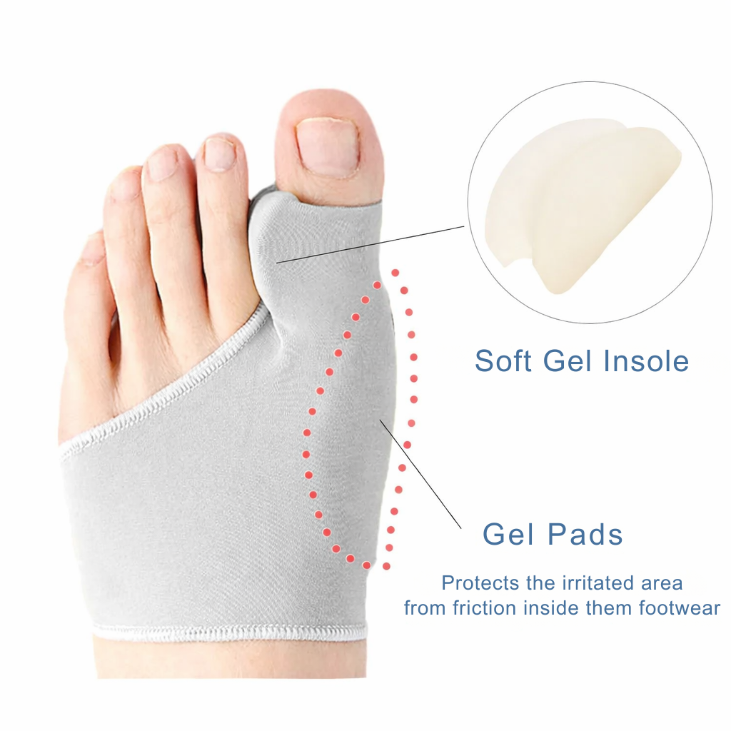 Hallux Valgus Toe Corrector | Pressure Relief for Comfortable Walking