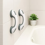 Bathroom Grab Bar | No Drilling Required | Strong Suction Cup | Enhanced Safety