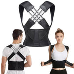 Ergonomic Posture Correction Device for Neck and Back Pain Relief - Adjustable and Stable