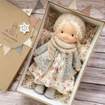 Handmade Waldorf Cotton Doll for Soft, Natural, and Imaginative Play with Timeless Minimalist Charm