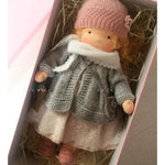 Handmade Waldorf Cotton Doll for Soft, Natural, and Imaginative Play with Timeless Minimalist Charm