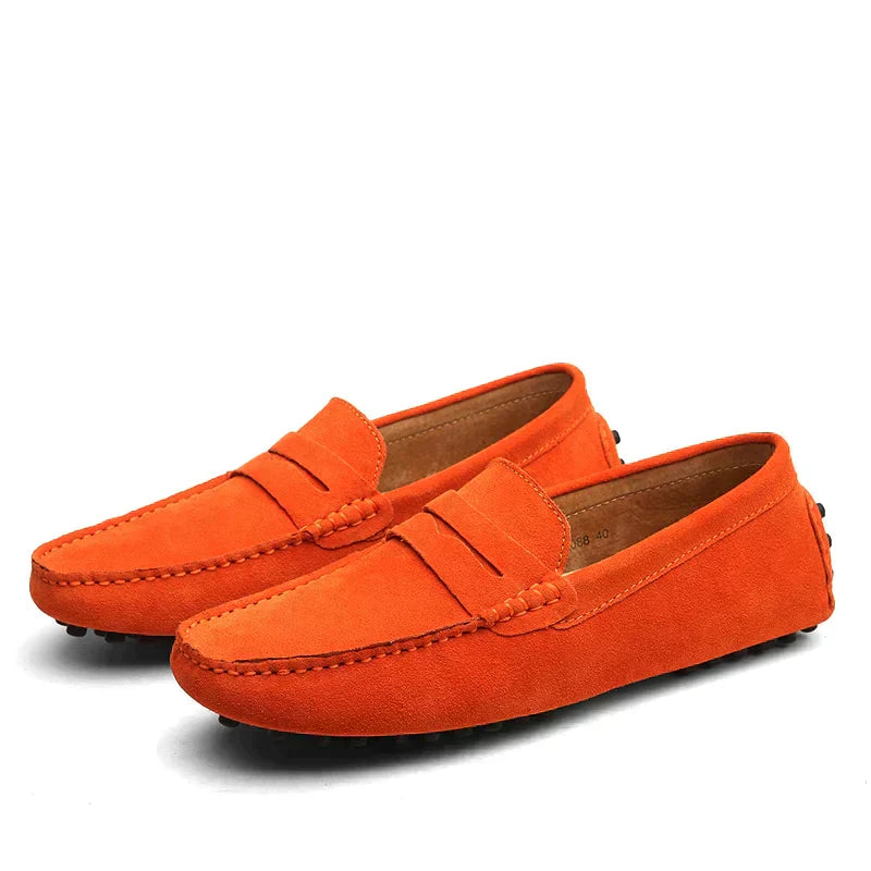 Suede Shoes in Italian Style