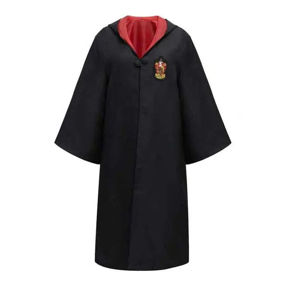 Hogwarts Wizard Student Costume with Robe, Wand & Accessories for Children & Adults