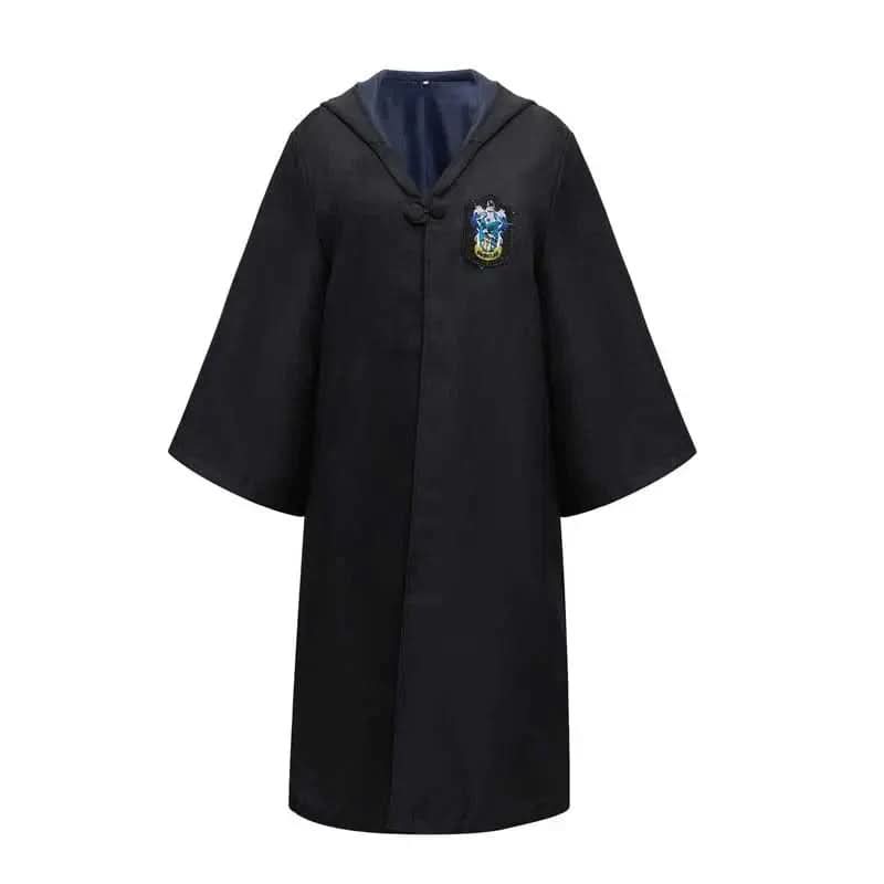 Hogwarts Wizard Student Costume with Robe, Wand & Accessories for Children & Adults