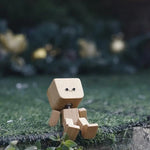 Wooden Decorative Figure | Movable Wobble Feature | Interchangeable Faces