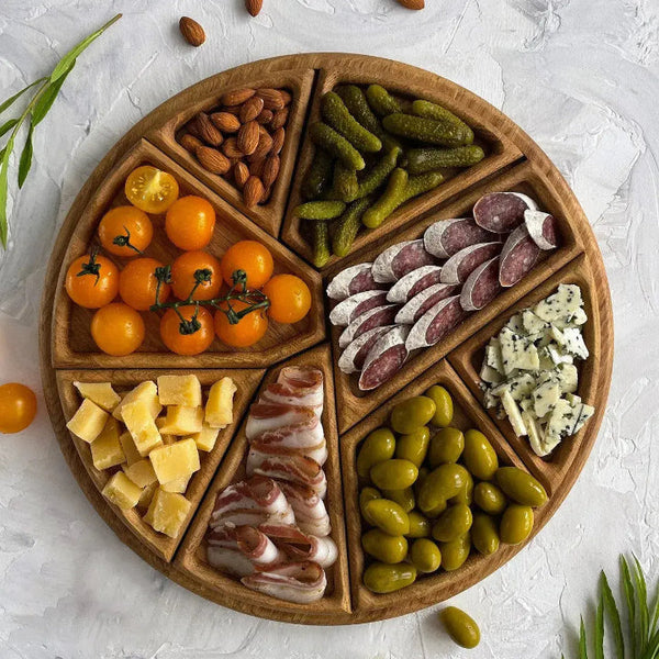 Wooden Serving Tray for Leisurely Enjoyment