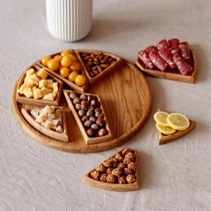 Wooden Serving Tray for Leisurely Enjoyment