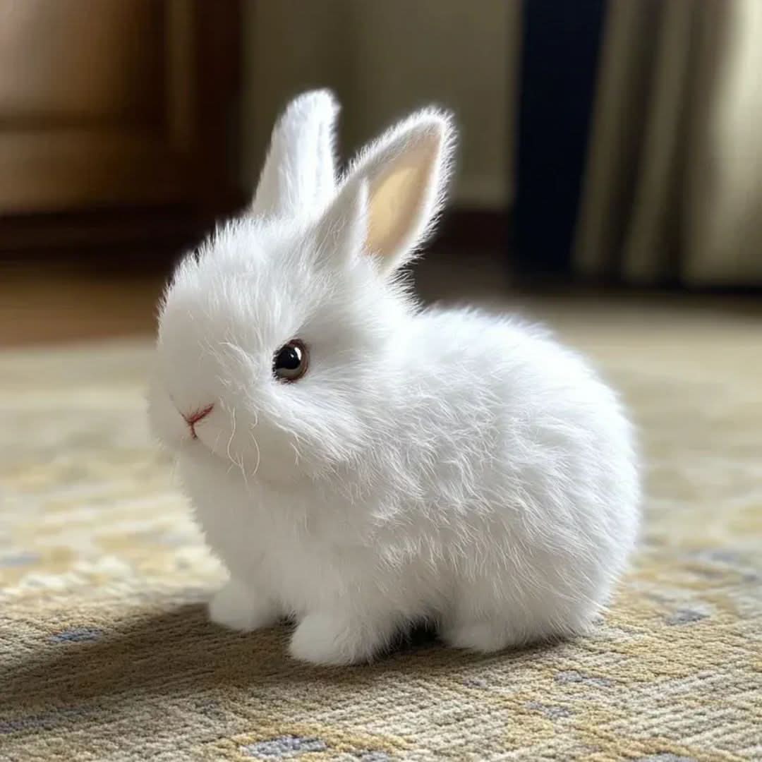 Animated Plush Bunny Toy with Realistic Hopping, Ear Movement, and Soft Cuddly Design for Kids and Playtime Fun